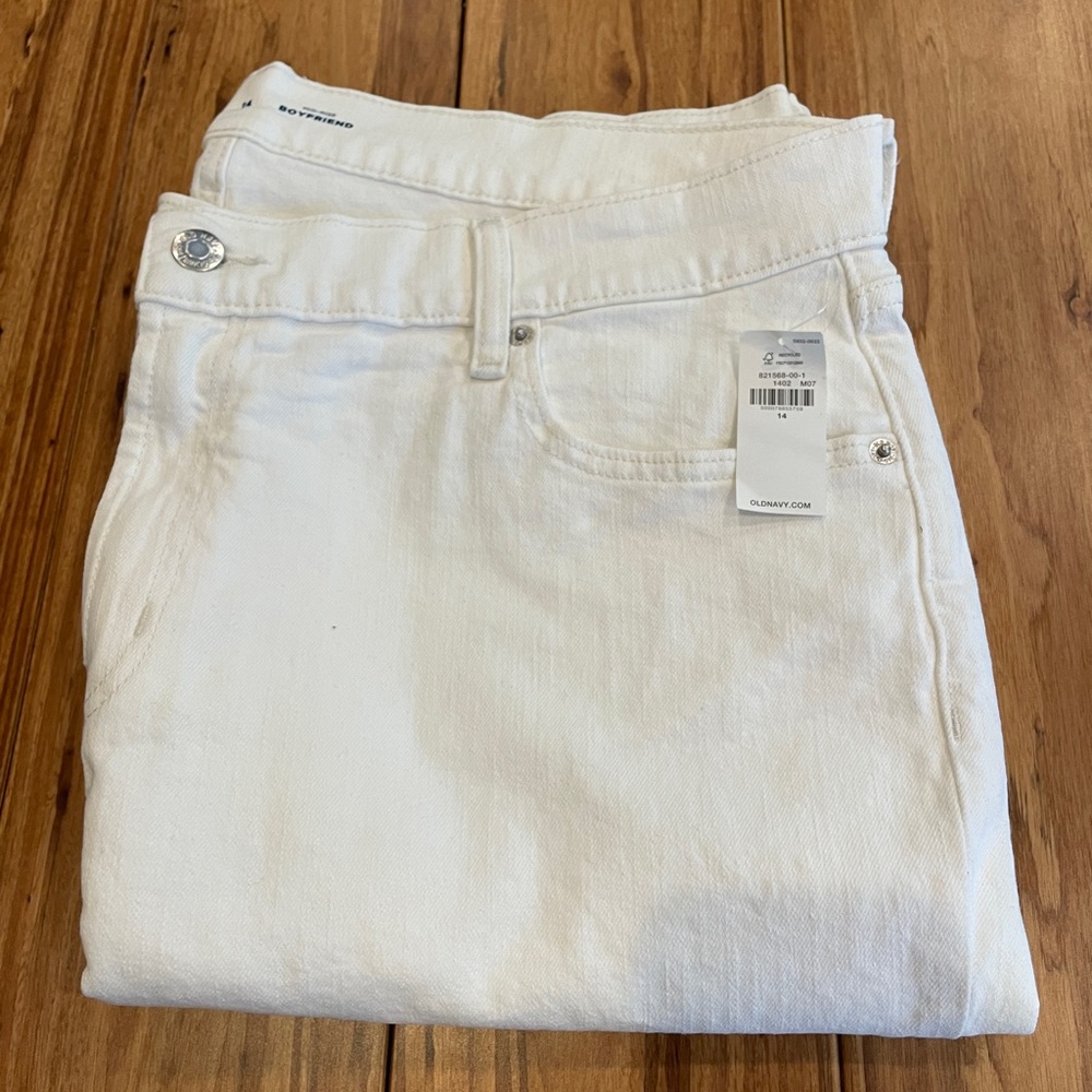 White Jeans Size 14